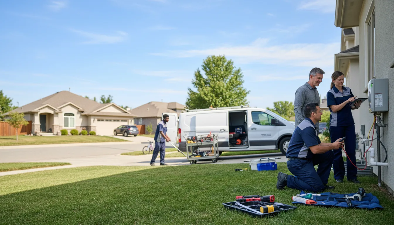 Professional Outdoor Tankless Water Heater Installation in Campbellsport, WI